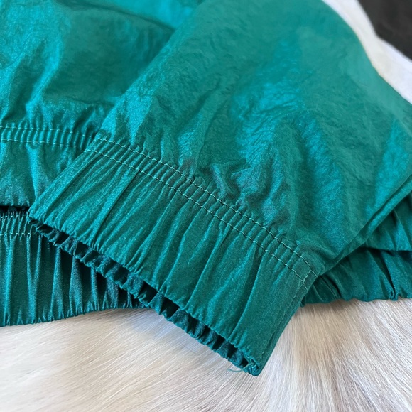 NWT BCBGeneration Teal/Green Track Pullover Windbreaker - Picture 6 of 12